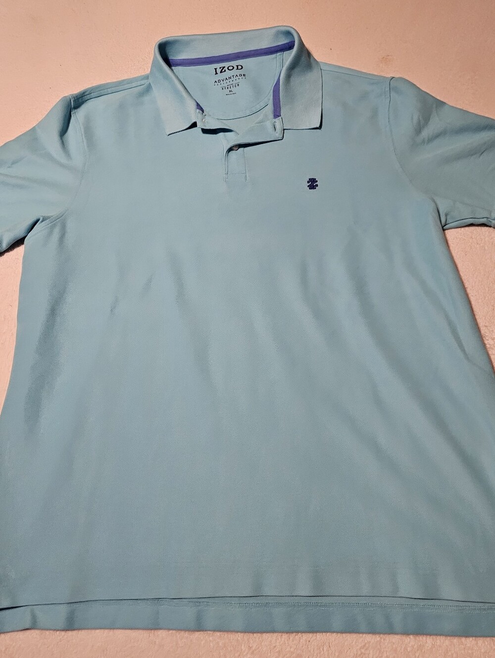 IZOD Men's Polo Bundle - Pastel Blue, Pink, Yellow, Lavender Xl - Picture 2 of 8